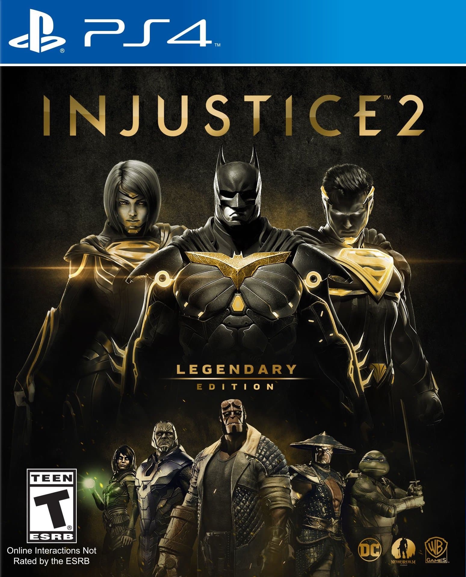Injustice 2 - Legendary Edition [PS4] 5.05 / 6.72 / 7.02 [USA] (2017) [Русский] (v1.00)