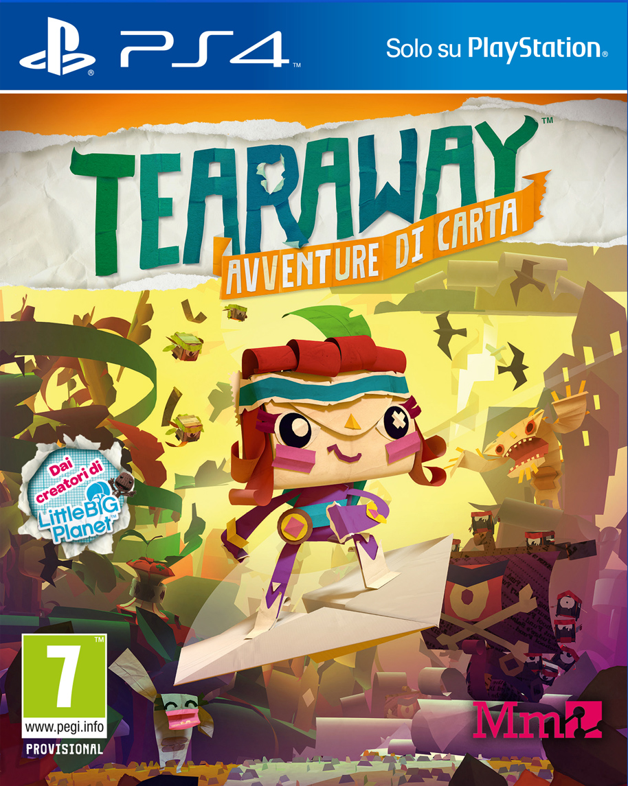 Tearaway: Unfolded [PS4 Exclusive] 5.05 / 6.72 [EUR] (2015) [Русский/Английский] (v1.03)