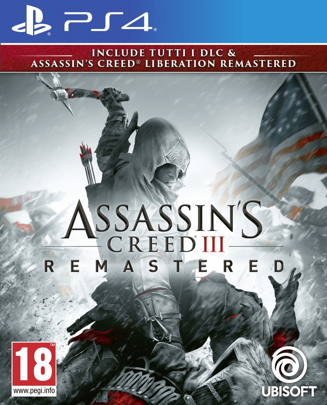 Assassin's Creed 3: Remastered [PS4] 6.72 / 7.02 [EUR] (2019) [Русский] (v1.03)