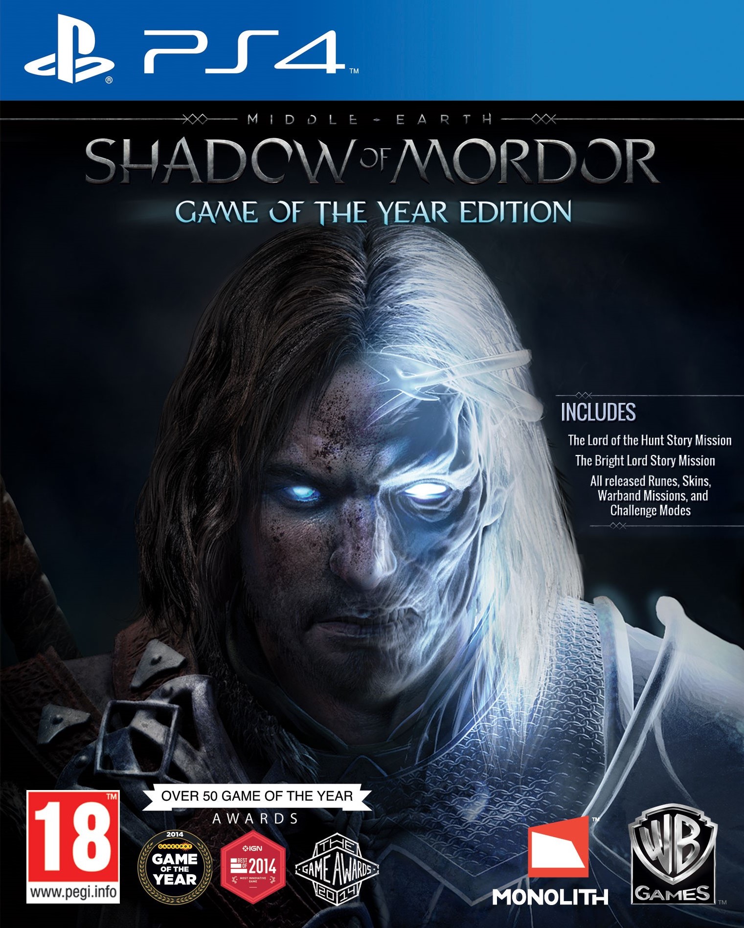 Middle-earth: Shadow of Mordor - Game of the Year Edition [PS4] 5.05 / 6.72 / 7.02 [EUR] (2014) [Русский] (v1.03)