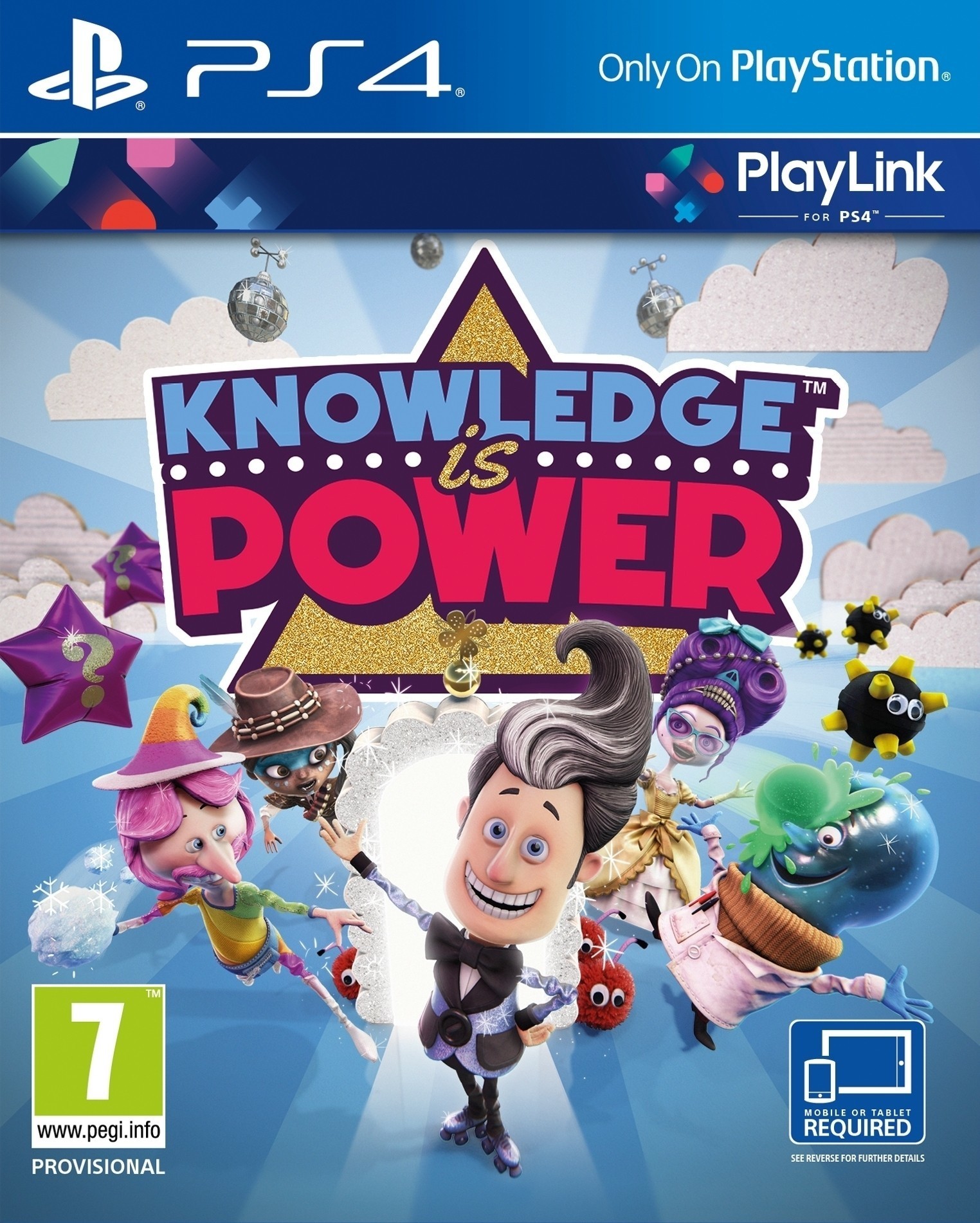 Knowledge is Power | Знание – сила [PS4 Exclusive PlayLink] 5.05 / 6.72 / 7.02 [EUR] (2017) [Русский] (v1.01)