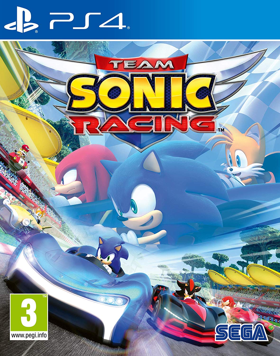 Team Sonic Racing [PS4] 6.72 / 7.02 [EUR] (2019) [Русский] (v1.02)