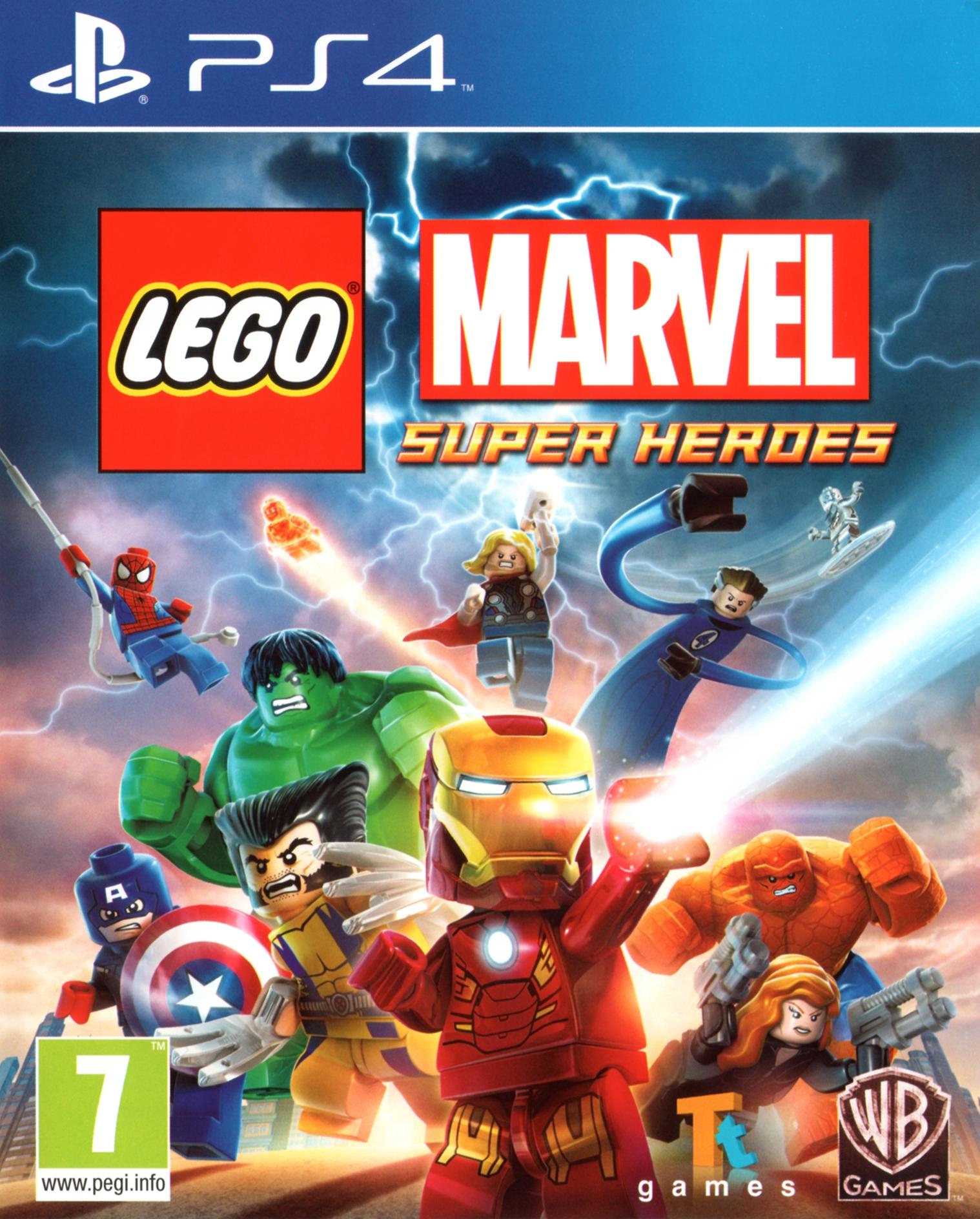 LEGO Marvel Super Heroes  [PS4] 5.05 / 6.72 / 7.02 [EUR] (2013) [Английский] (v1.00)
