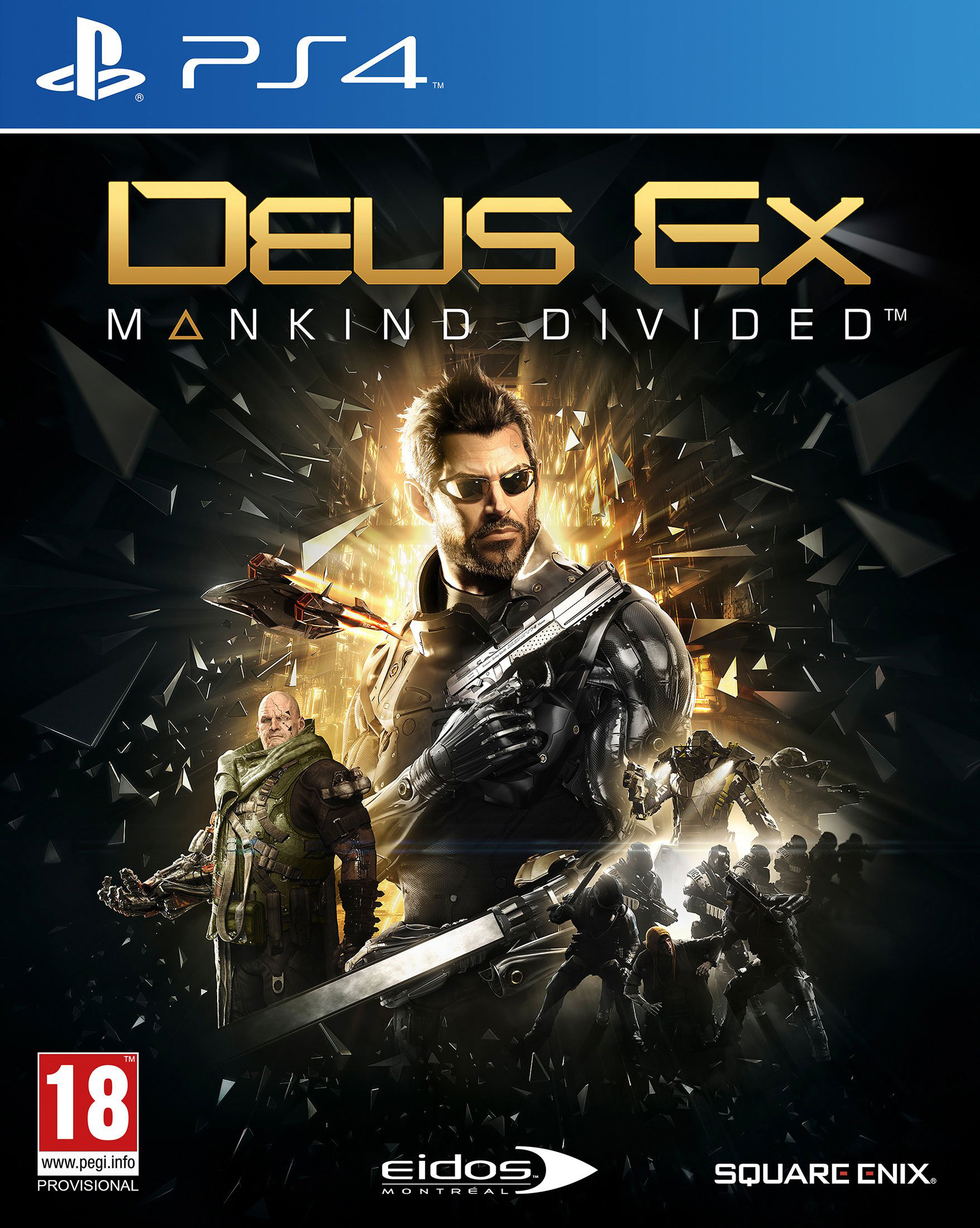 Deus Ex: Mankind Divided [PS4] 5.05 / 6.72 / 7.02 [EUR] (2016) [Русский] (v1.14)