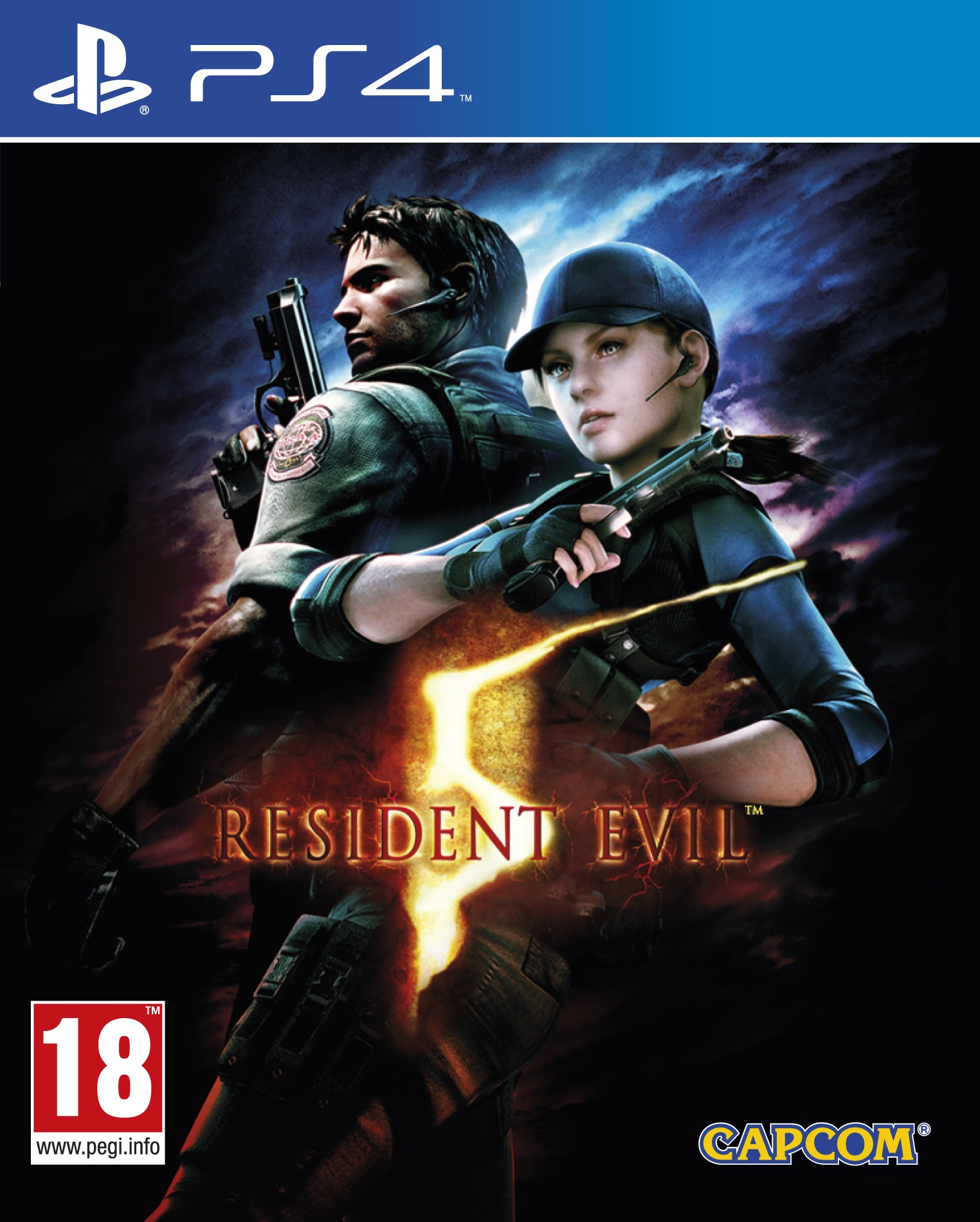 Resident Evil 5 [PS4] 5.05 / 6.72 / 7.02 [USA] (2016) [Русский] (v1.00)