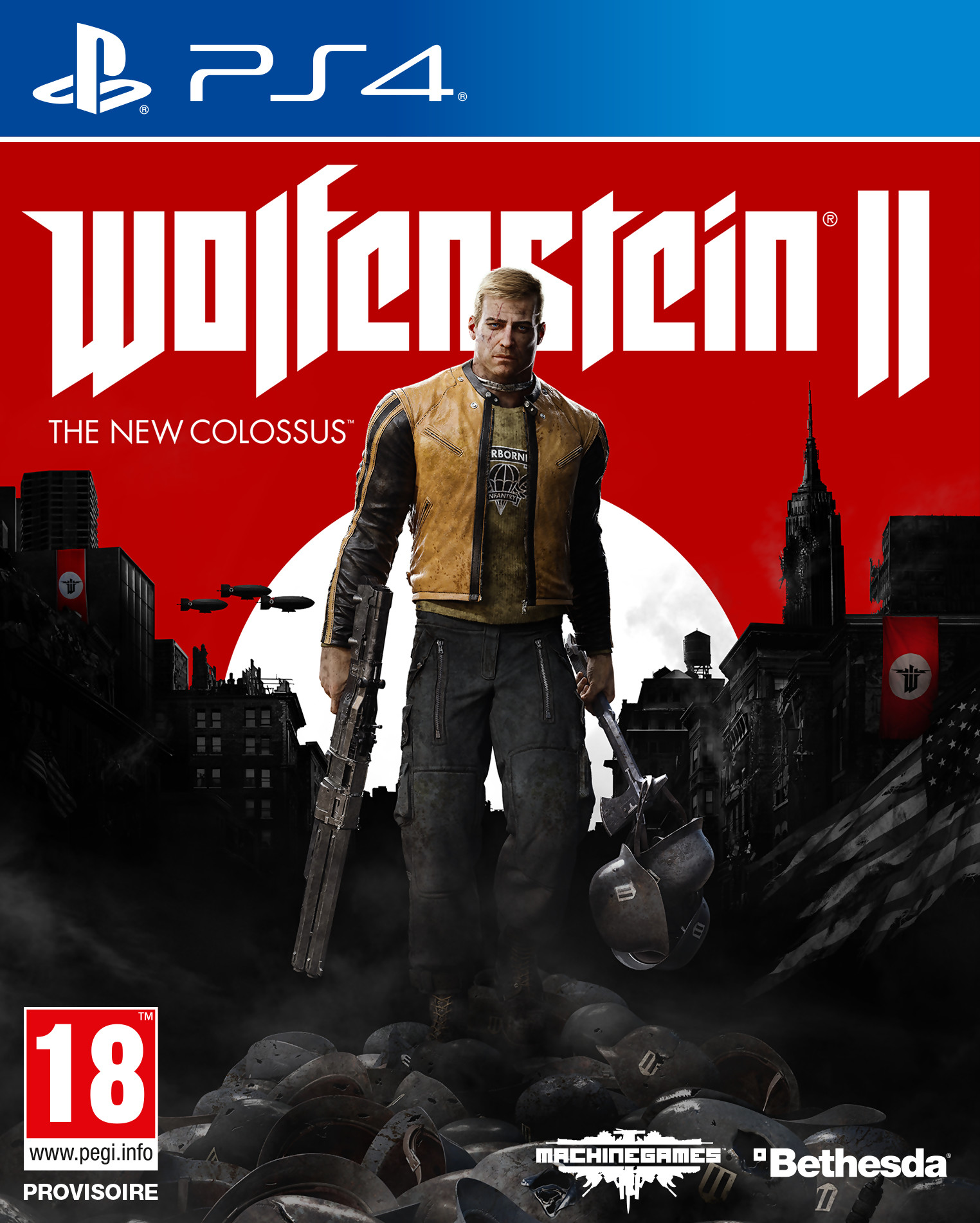 Wolfenstein II: The New Colossus [PS4] 5.05 / 6.72 / 7.02 [EUR] (2017) [Русский] (v1.07)