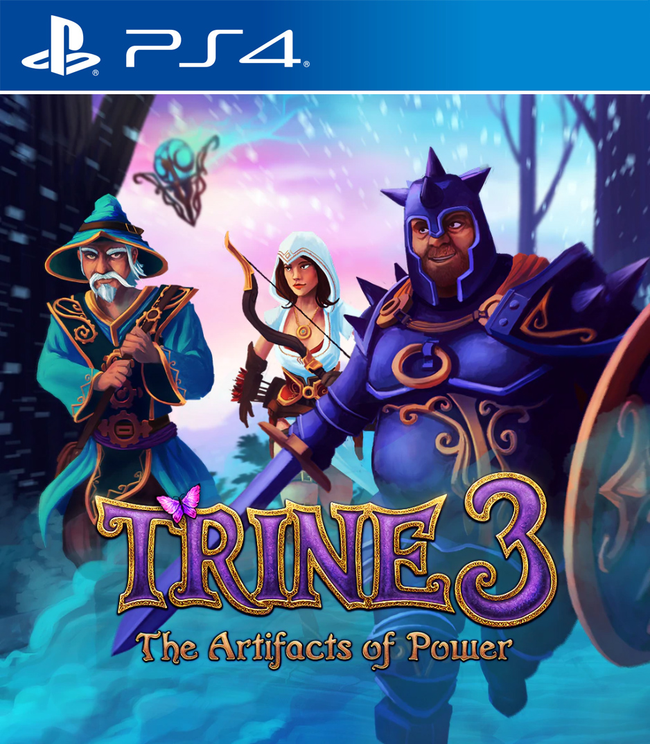Trine 3: The Artifacts of Power [PS4] 5.05 / 6.72 / 7.02 [USA] (2015) [Русский] (v1.00)