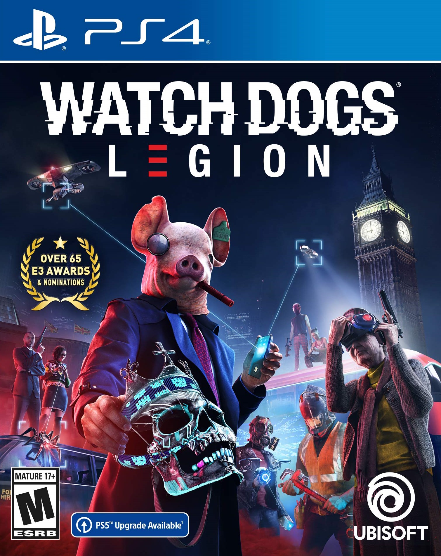 Watch Dogs: Legion [PS4] 5.05 / 6.72 / 7.02 / 7.55 [EUR] (2020) [Русский] (v1.02)