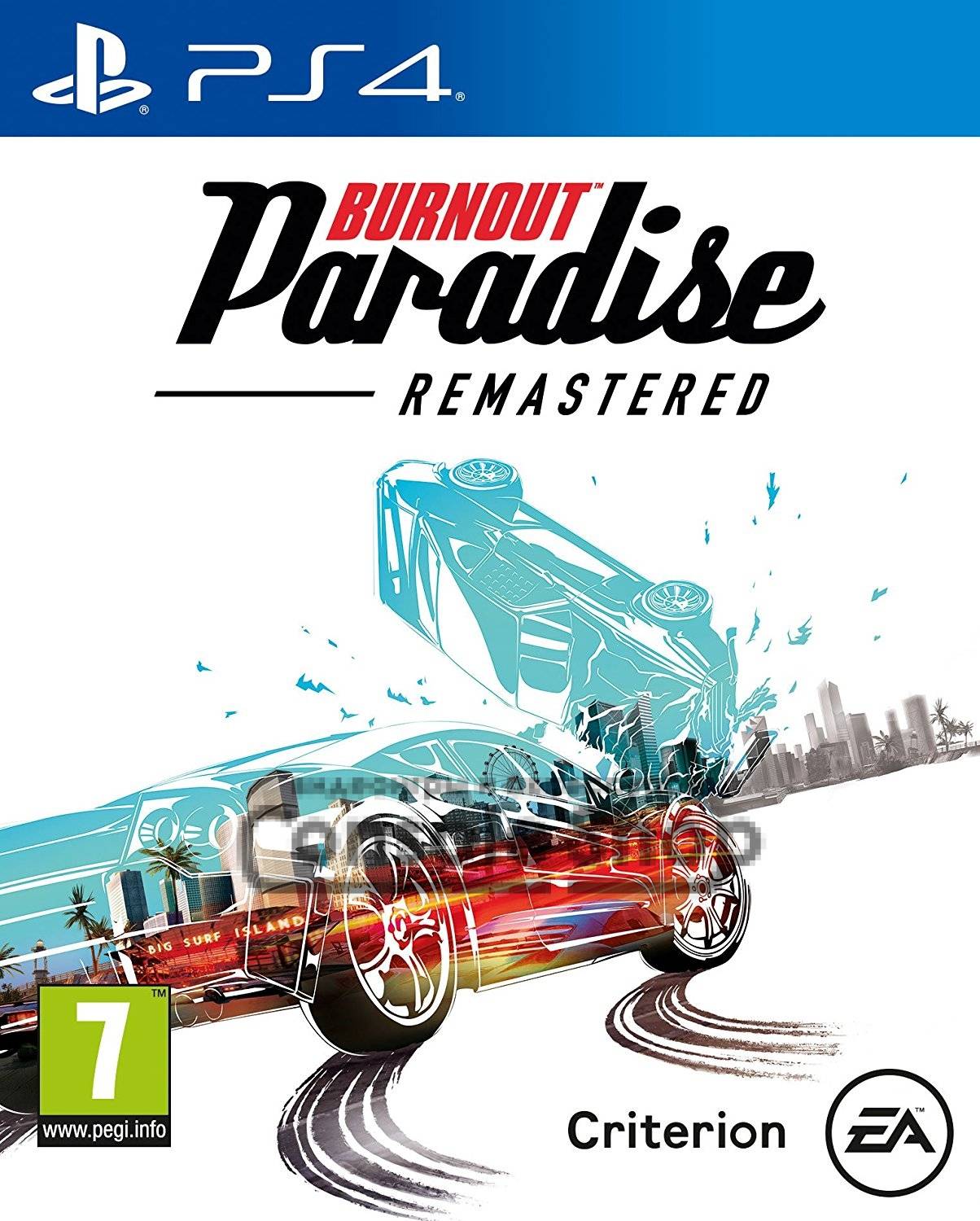 Burnout Paradise Remastered [PS4] 5.05 / 6.72 / 7.02 [EUR] (2018) [Русский] (v1.02)