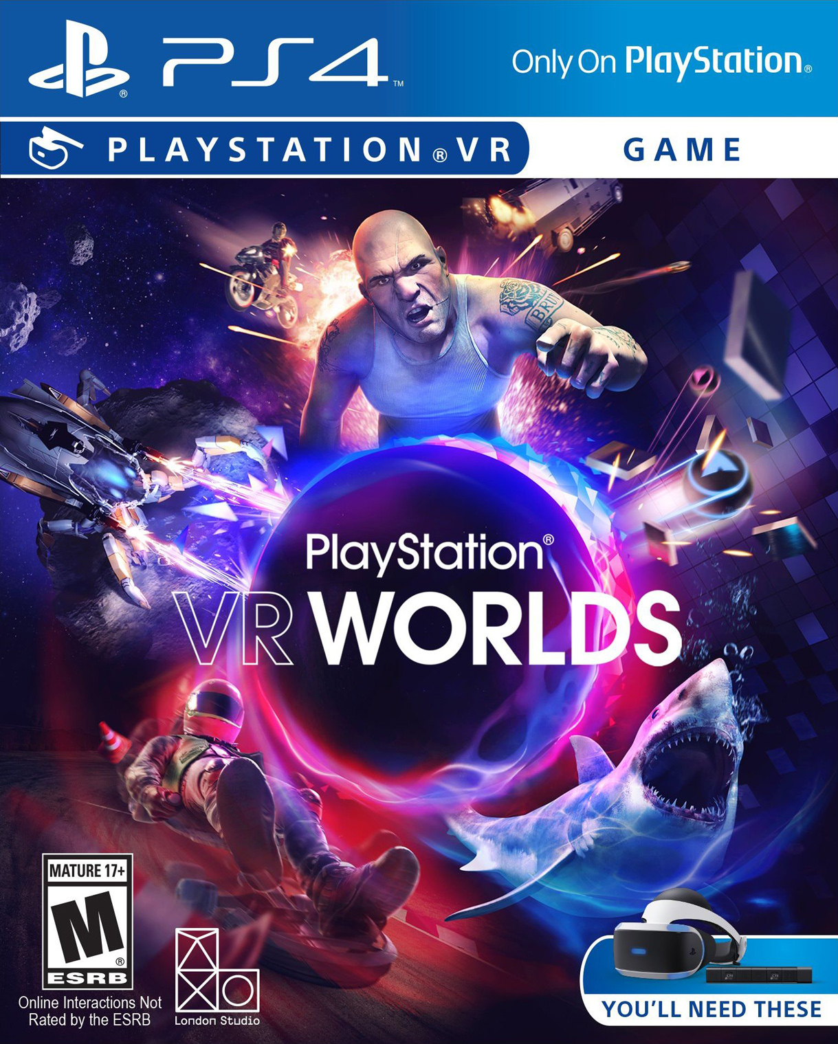 PlayStation VR Worlds [PS4 Exclusive VR Only] 5.05 / 6.72 [EUR] (2016) [Русский/Английский] (v1.04)
