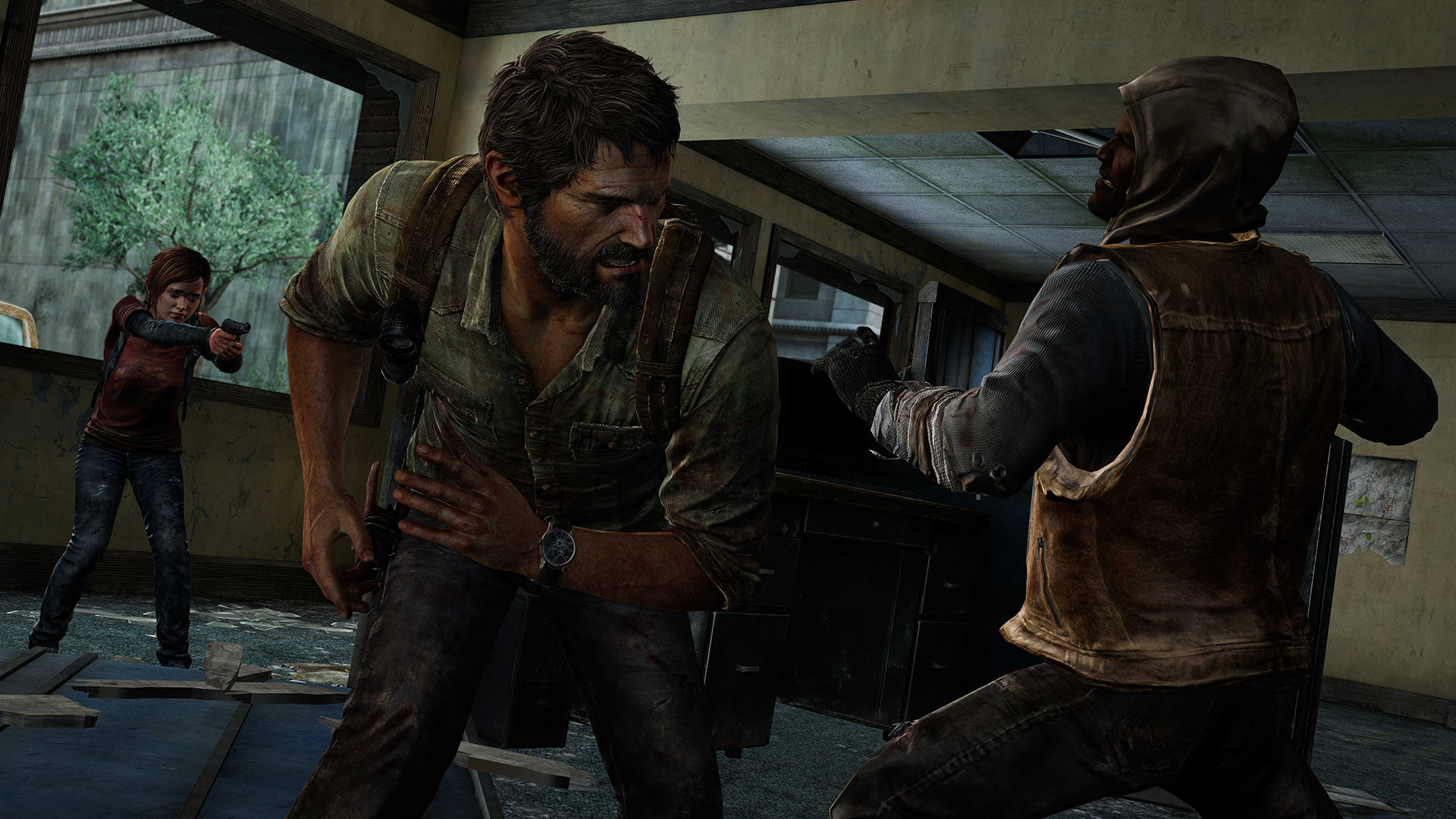 Скриншот *The Last of Us: Remastered (+ Left Behind) / Одни из нас Обновленная версия [PS4 Exclusive] 5.05 / 6.72 / 7.02 [EUR] (2017) [Русский/Английский] (v1.10)*