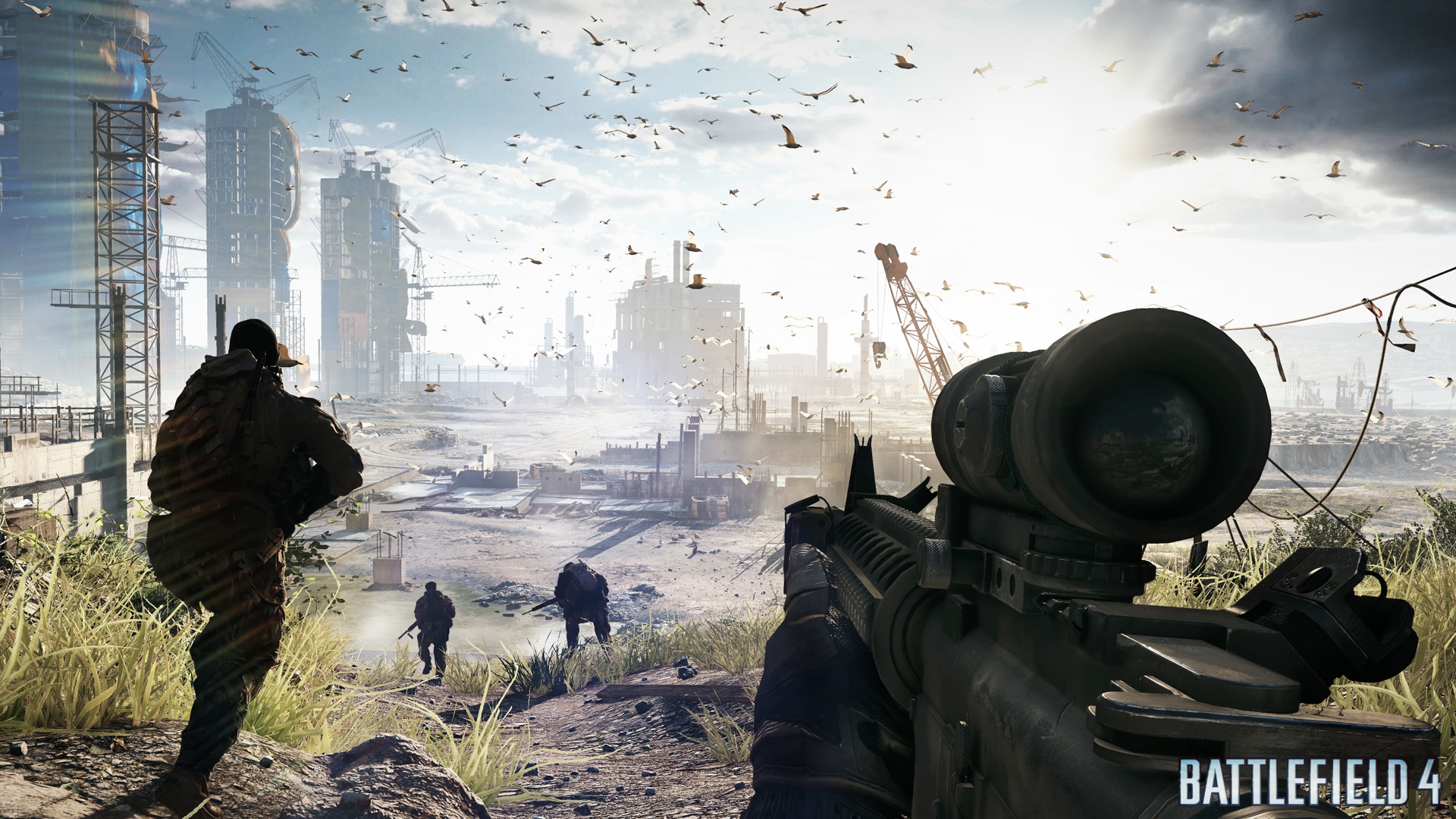 Скриншот *Battlefield 4 [PS4] 5.05 / 6.72 [EUR] (2013) [Русский/Английский] (v1.24)*