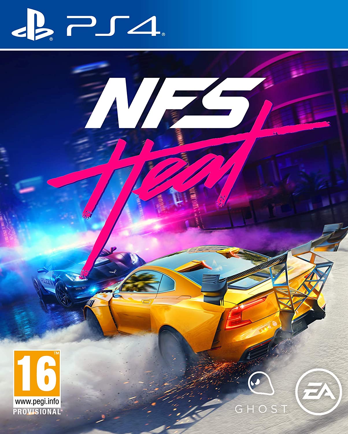 Need for Speed: Heat [PS4] 5.05 / 6.72 / 7.02 [EUR] (2019) [Русский] (v1.06)