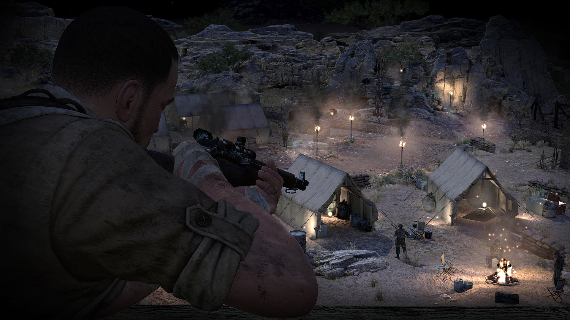 Скриншот *Sniper Elite 3 - Ultimate Edition [PS4] 5.05 / 6.72 / 7.02 [EUR] (2015) [Русский] (v1.00)*