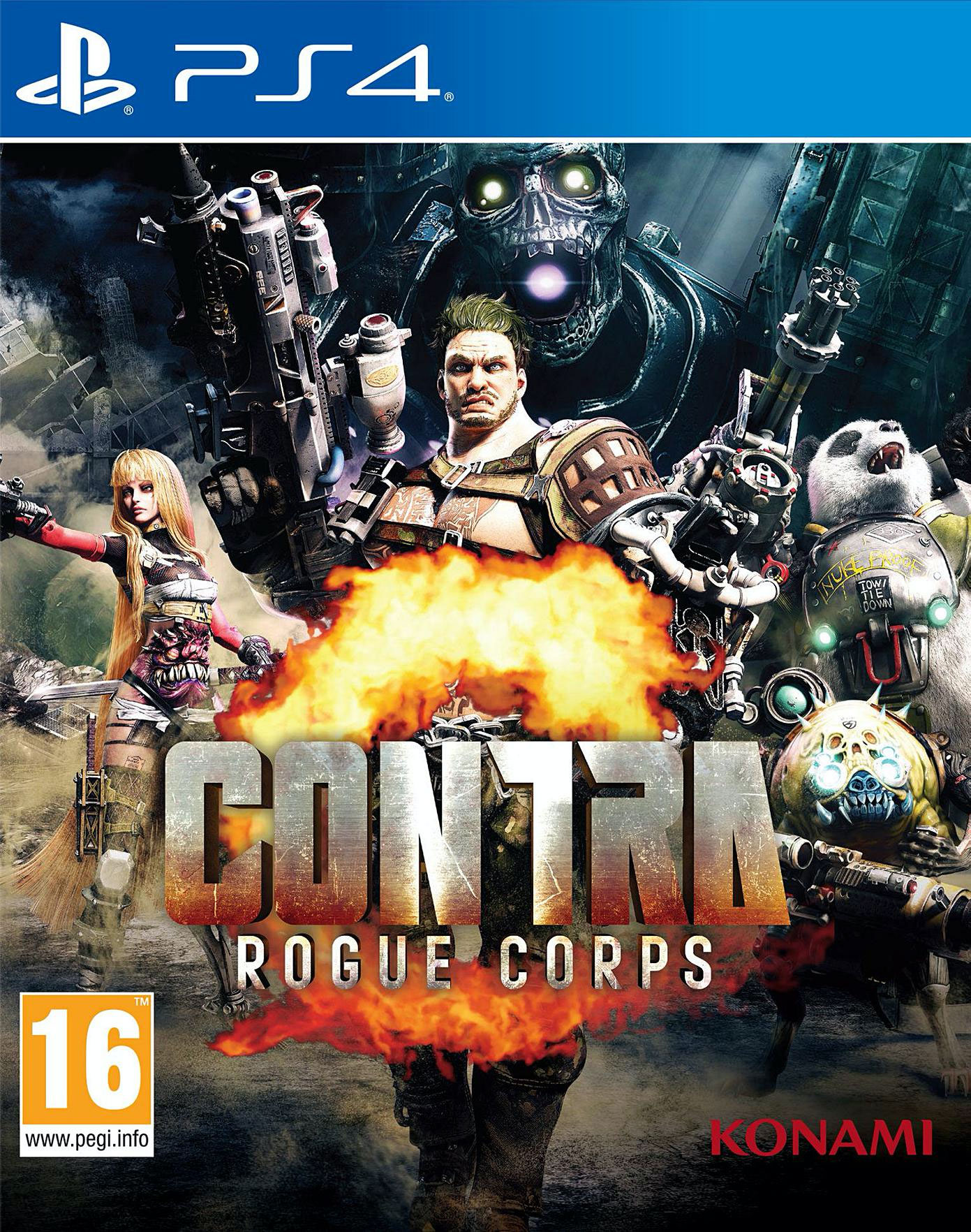 Contra: Rogue Corps [PS4] 5.05 / 6.72 / 7.02 [EUR] (2019) [Английский] (v1.00)