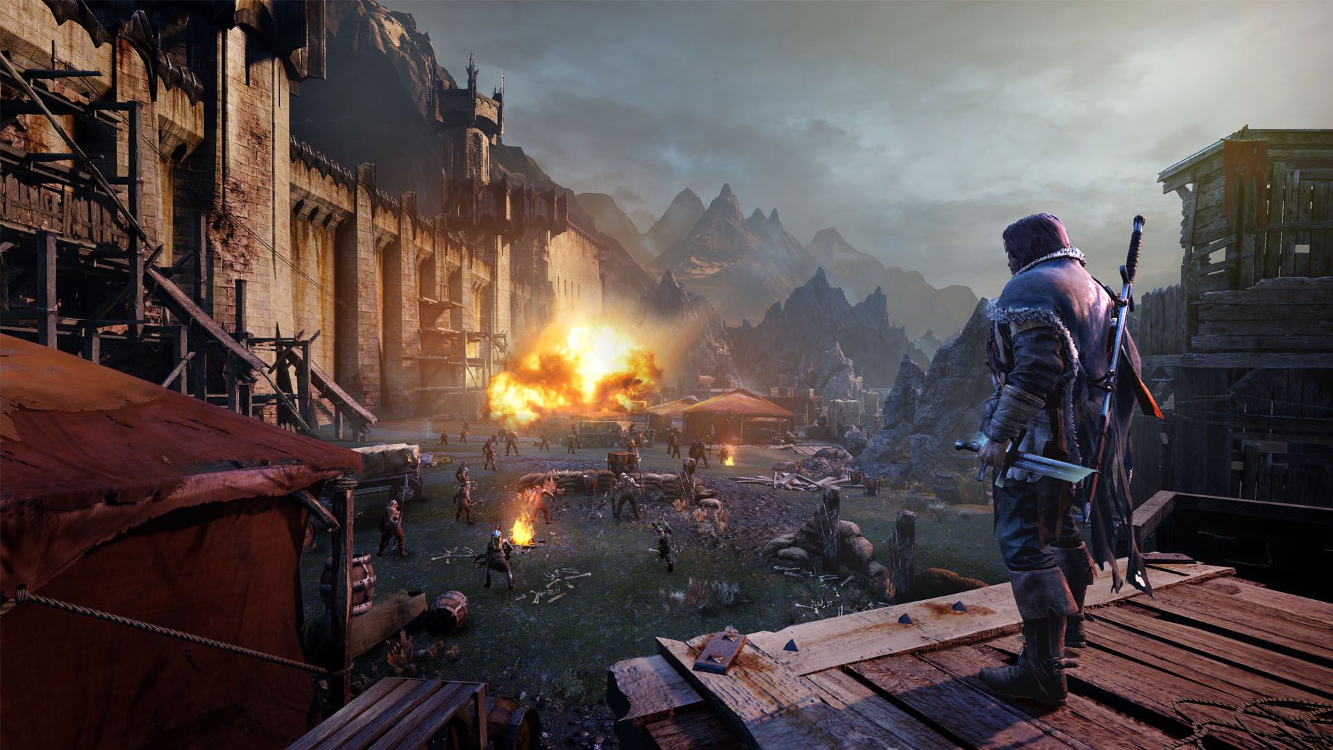 Скриншот *Middle-earth: Shadow of Mordor - Game of the Year Edition [PS4] 5.05 / 6.72 / 7.02 [EUR] (2014) [Русский] (v1.03)*