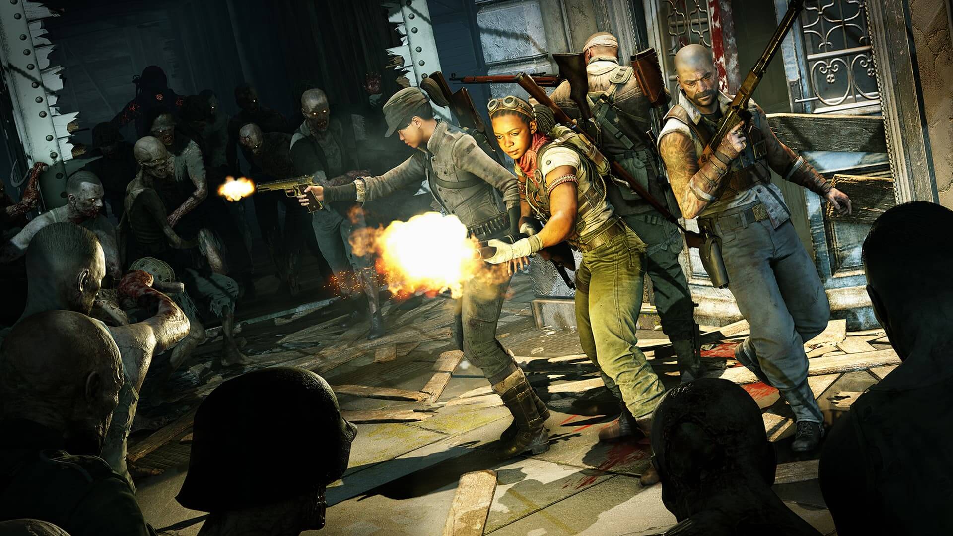 Скриншот *Zombie Army 4: Dead War [PS4] 5.05 / 6.72 / 7.02 [EUR] (2020) [Русский] (v1.07)*
