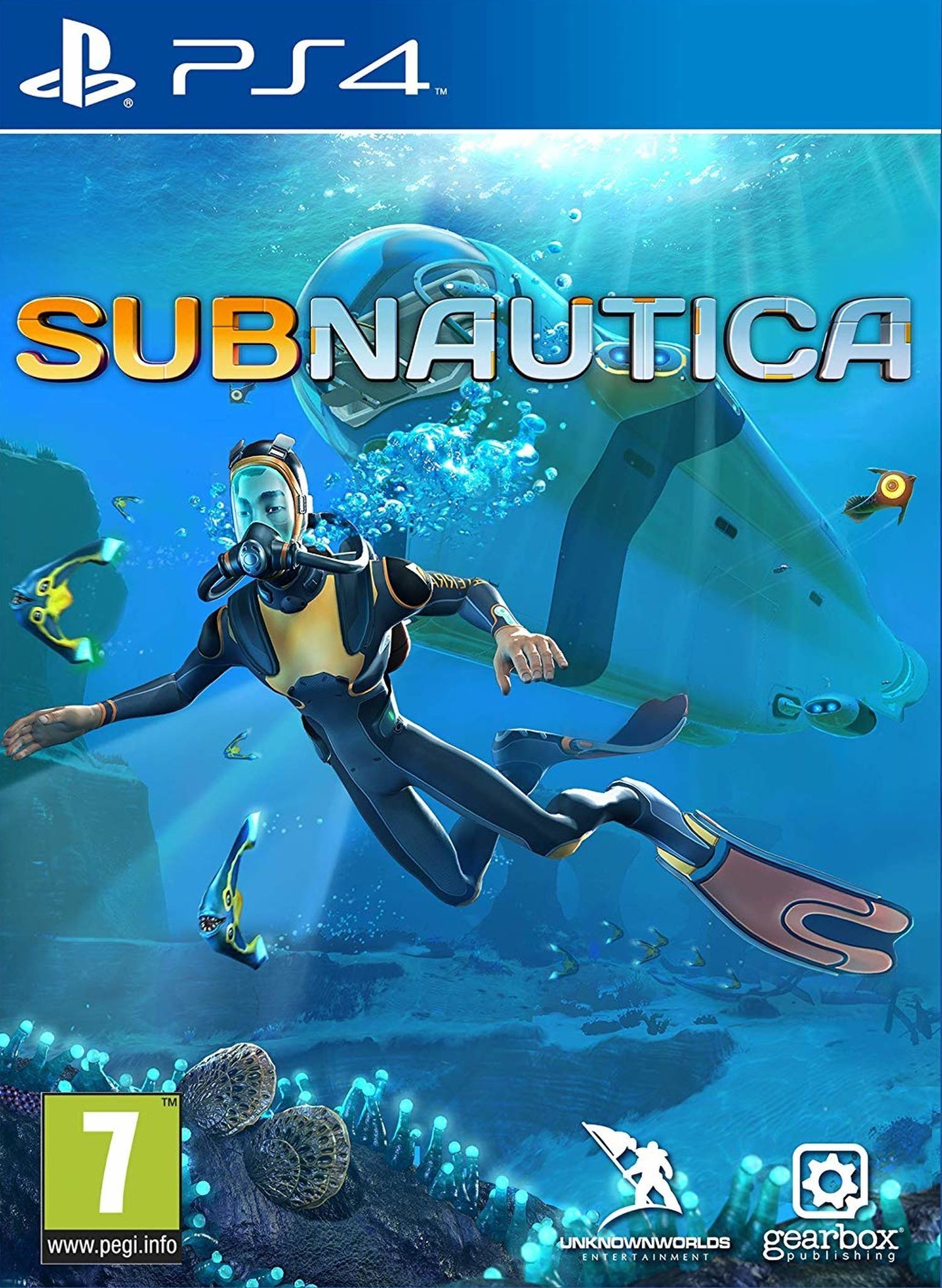 Subnautica [PS4] 5.05 / 6.72 / 7.02 [EUR] (2018) [Русский] (v1.09)
