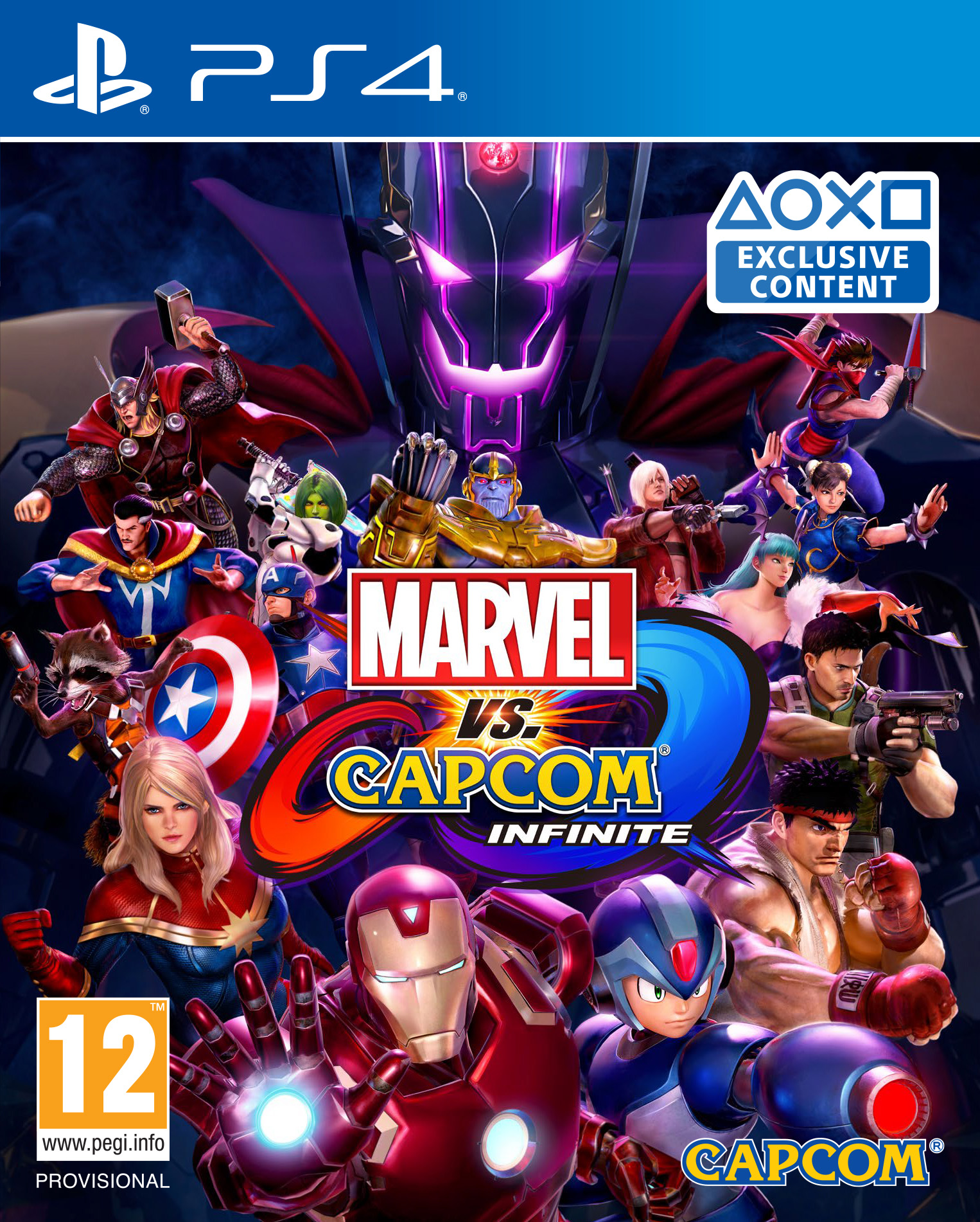 Marvel vs. Capcom Infinite [PS4] 5.05 / 6.72 / 7.02 [EUR] (2017) [Русский] (v1.06)