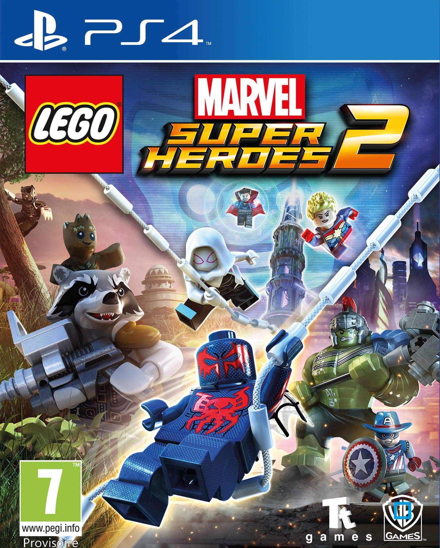 LEGO Marvel Super Heroes 2 [PS4] 5.05 / 6.72 / 7.02 [EUR] (2017) [Русский] (v1.05)