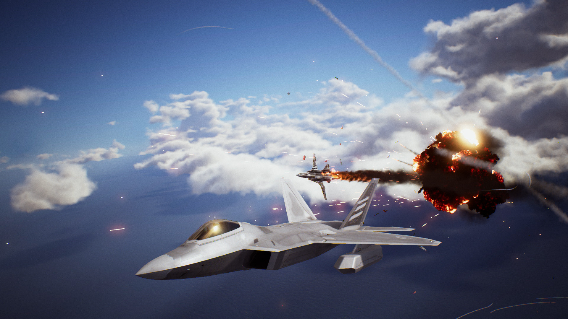 Скриншот *Ace Combat 7: Skies Unknown [PS4 VR] 5.05 / 6.72 / 7.02 [EUR] (2019) [Русский] (v1.00)*