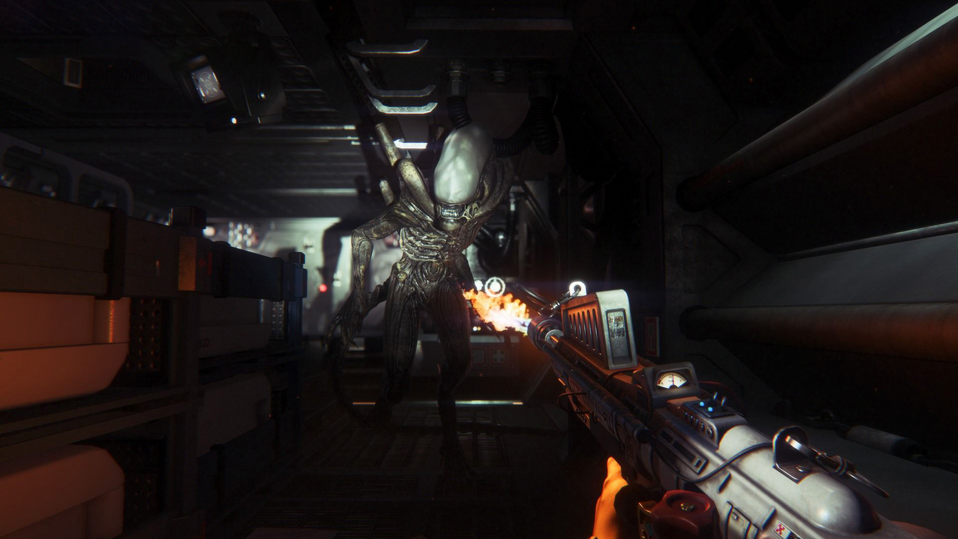 Скриншот *Alien: Isolation - Collection [PS4] 5.05 / 6.72 / 7.02 [EUR] (2014) [Русский] (v1.04)*