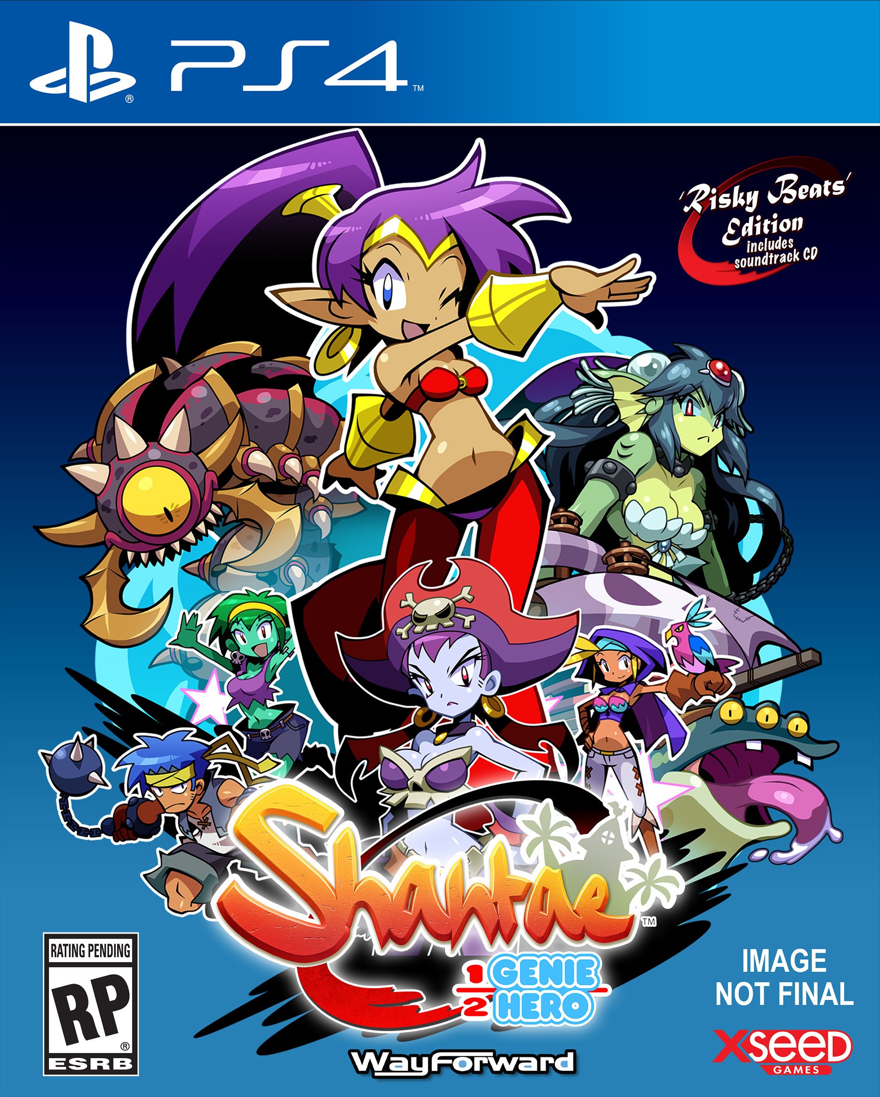 Shantae: Half-Genie Hero [PS4] 5.05 / 6.72 / 7.02 [USA] (2016) [Английский] (v1.04)