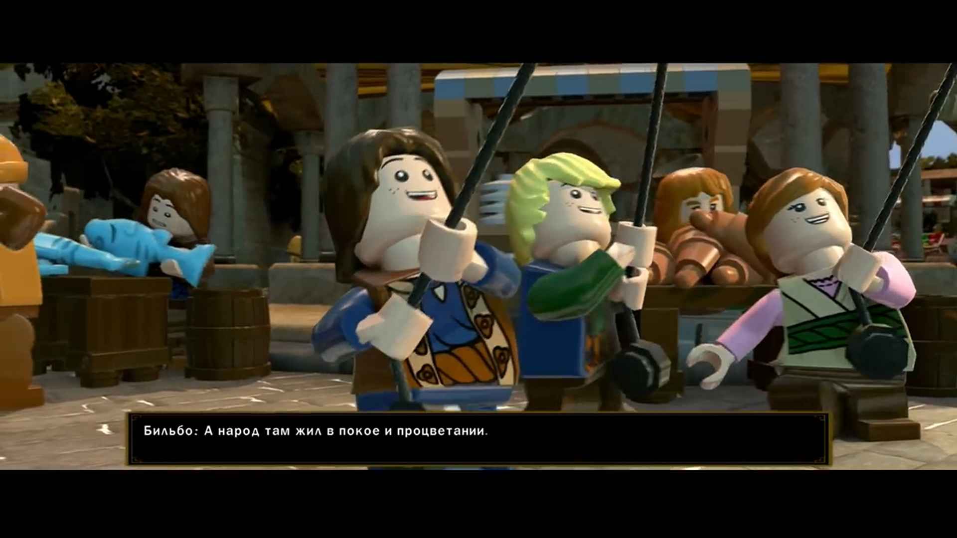 Скриншот *LEGO: The Hobbit [PS4] 5.05 / 6.72 / 7.02 [EUR] (2014) [Русский] (v1.00)*
