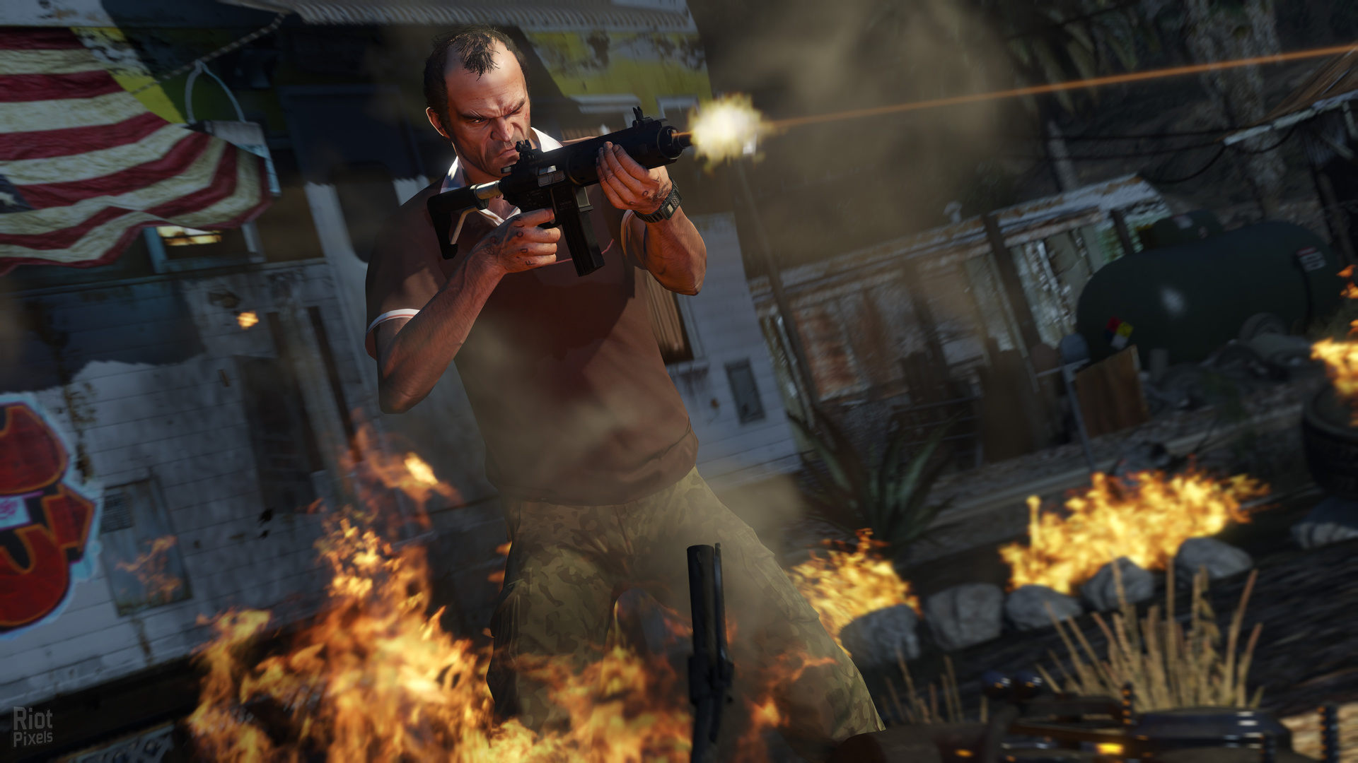 Скриншот *Grand Theft Auto V [PS4] 5.05 / 6.72 / 7.02 / 7.55 [EUR] (2014) [Русский] (v1.34)*