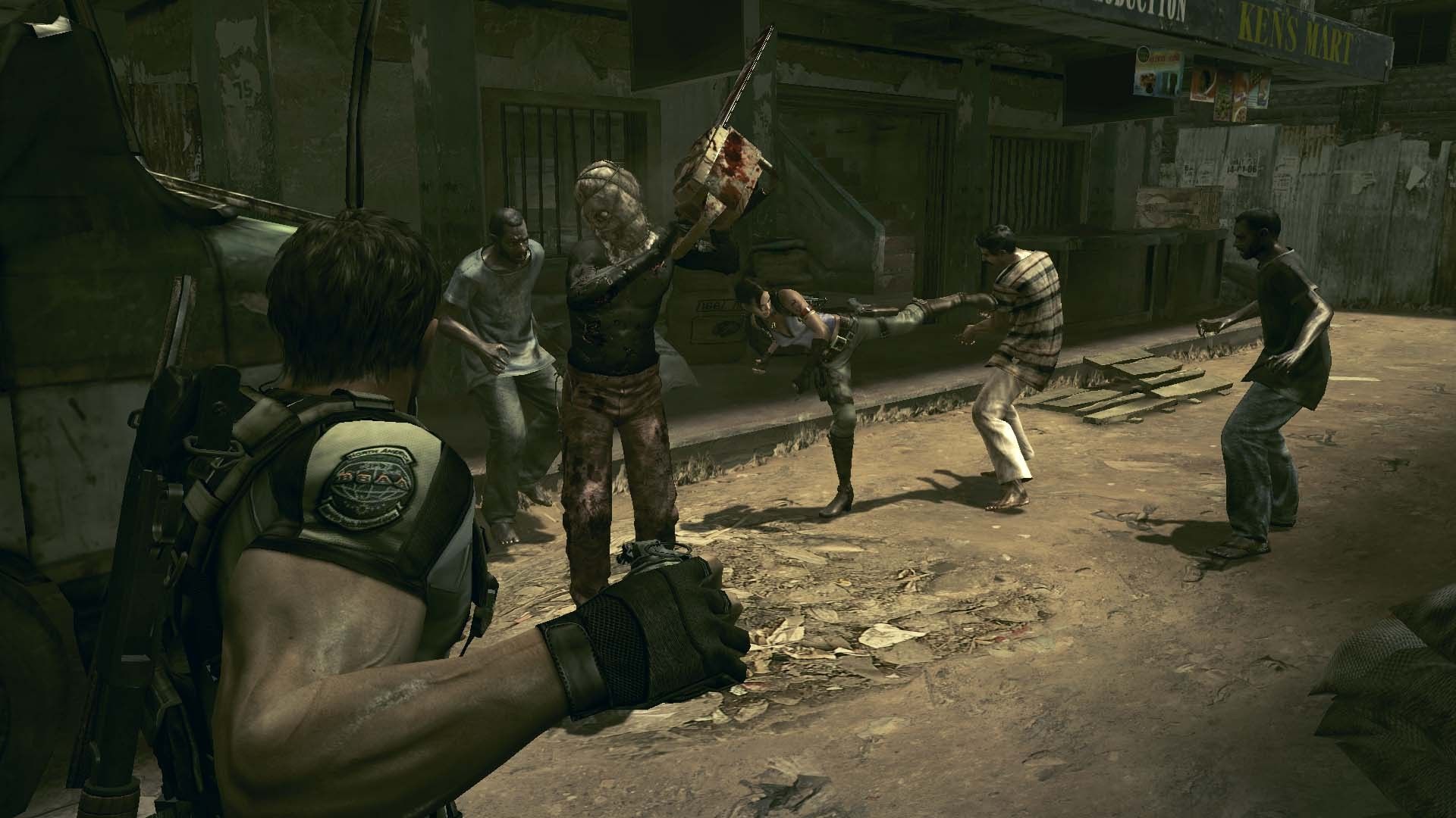 Скриншот *Resident Evil 5 [PS4] 5.05 / 6.72 / 7.02 [USA] (2016) [Русский] (v1.00)*