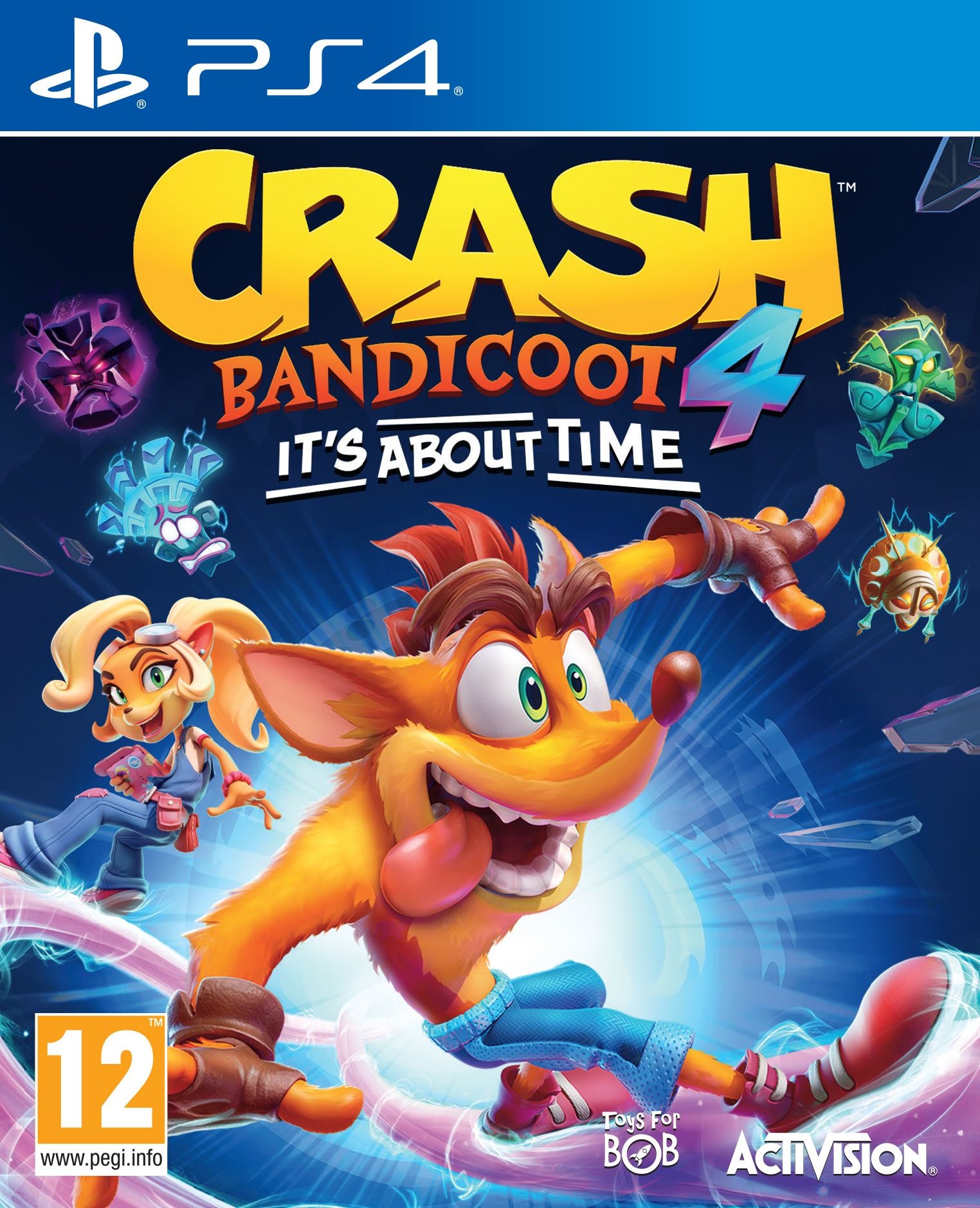 Crash Bandicoot 4: It's About Time [PS4] 5.05 / 6.72 / 7.02 / 7.55 [EUR] (2021) [Русский] (v1.04)
