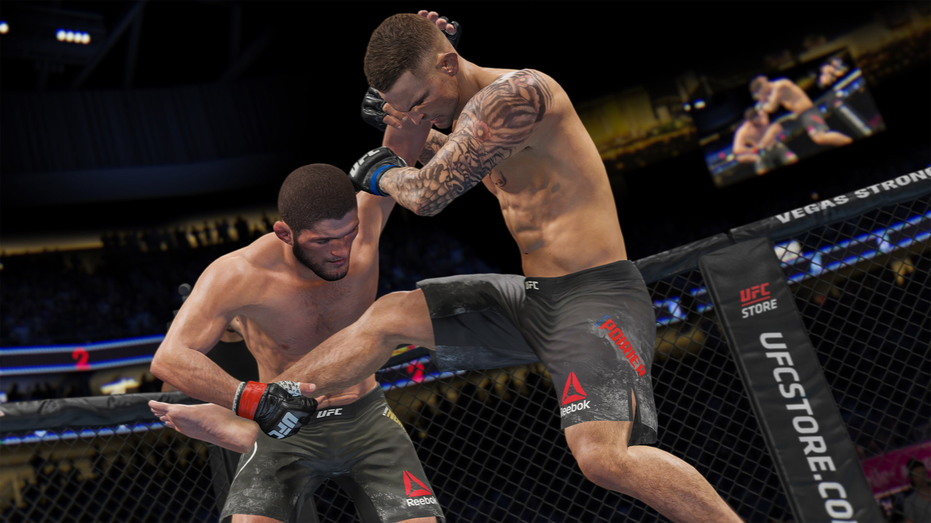 Скриншот *EA Sports UFC 4 [PS4] 5.05 / 6.72 / 7.02 / 7.55 [EUR] (2020) [Русский] (v4.02)*