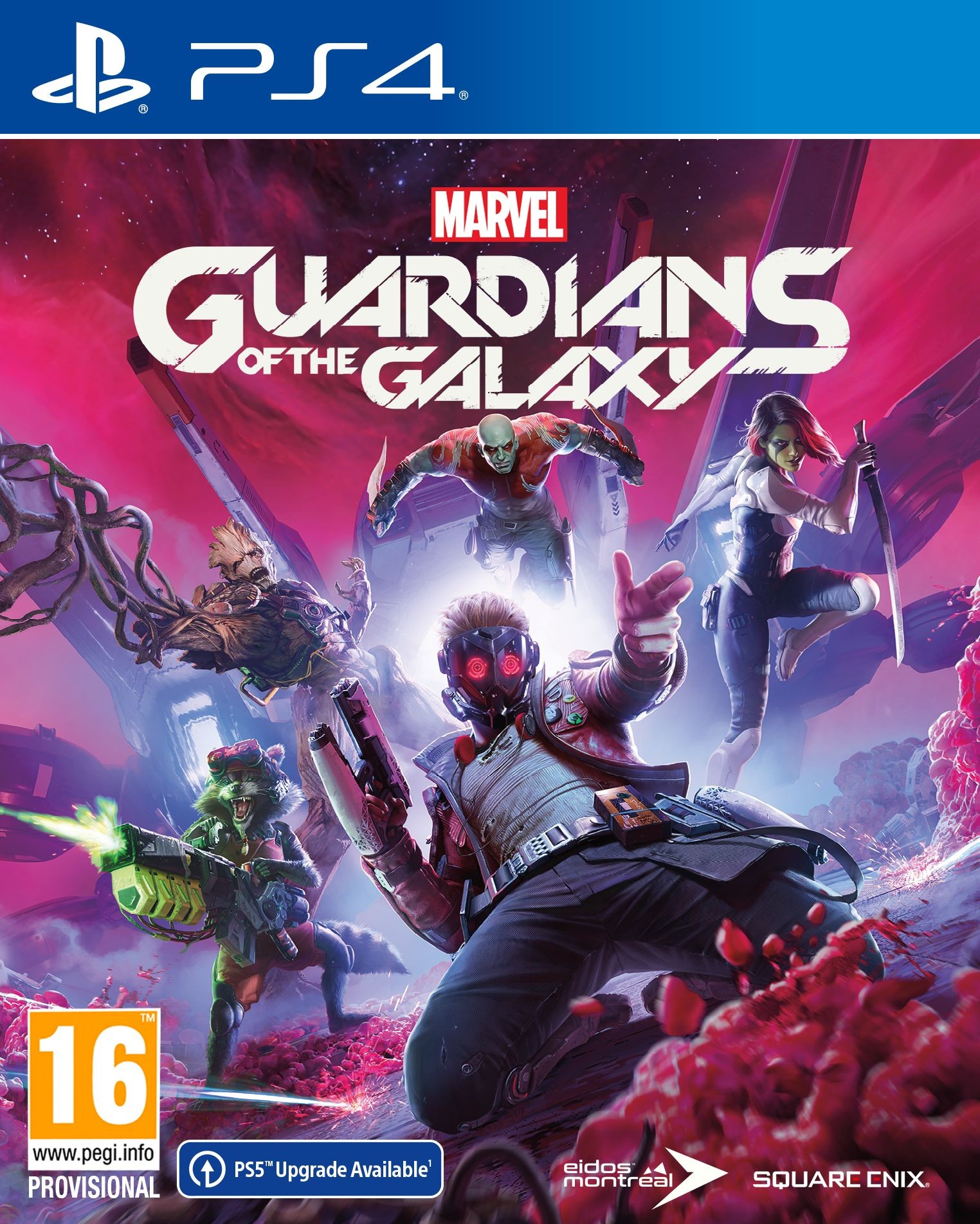 Marvels Guardians of the Galaxy [PS4] 5.05 / 6.72 / 7.02 / 7.55 / 9.00 [EUR] (2021) [Русский] (v1.05)