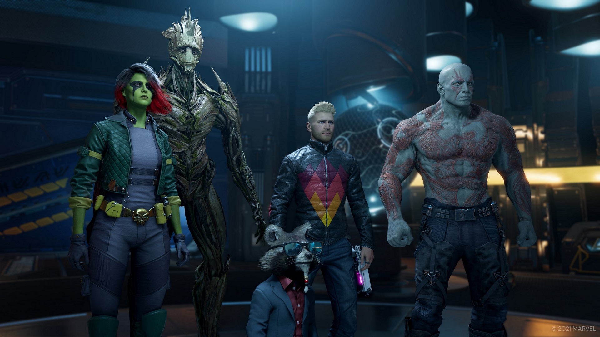 Скриншот *Marvels Guardians of the Galaxy [PS4] 5.05 / 6.72 / 7.02 / 7.55 / 9.00 [EUR] (2021) [Русский] (v1.05)*